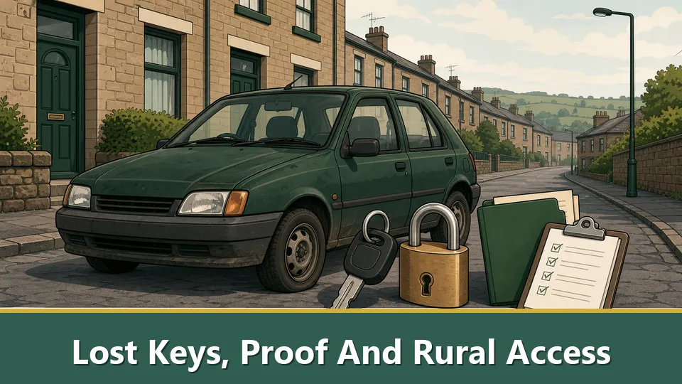 Lost Keys, Proof And Rural Access