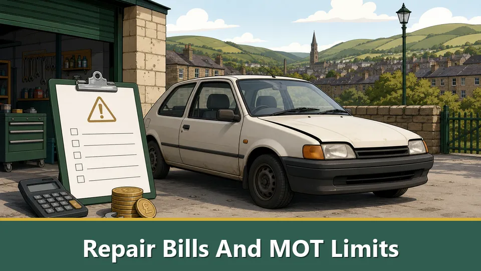 Repair Bills And MOT Limits