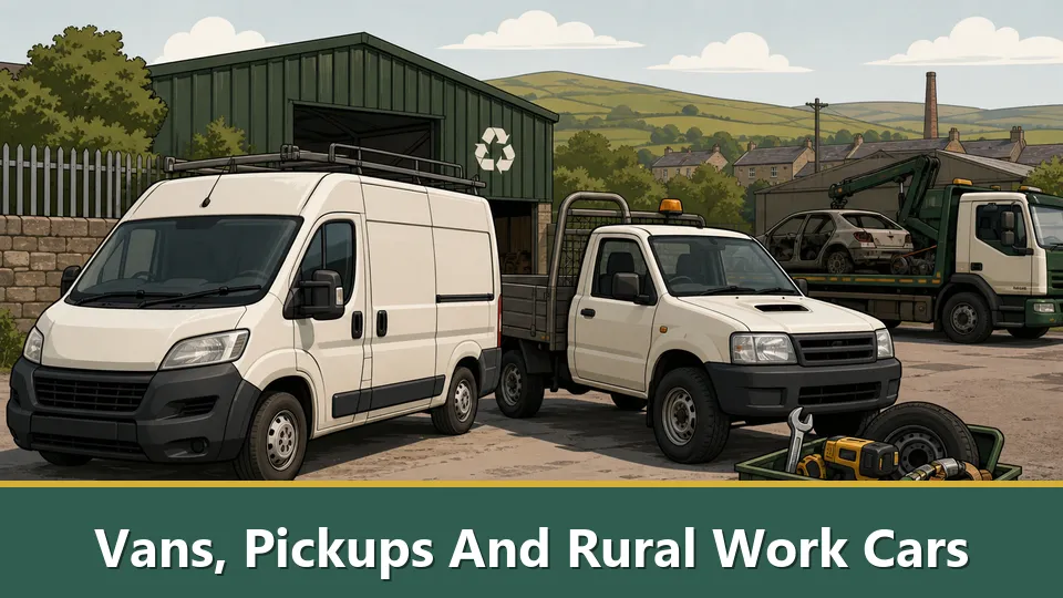 Vans, Pickups And Rural Work Cars